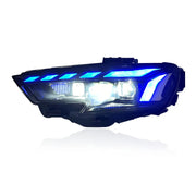SJC Headlights for Audi A3 2017 - 2020 New Style LED DRL Assembly - 36 Watts - for Audi A3 2017-2020 - Xenon Upgrade RS style